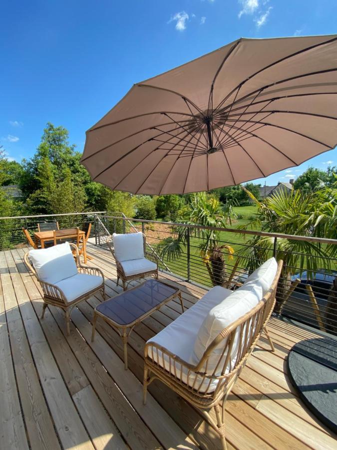 Le Jardin Des Sens Villa Chasne-sur-Illet Exterior photo